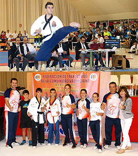 Multitudinaria participación en el campeonato de España de Poomsae en Marina d’Or