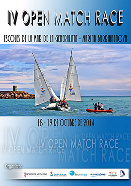 Los mejores se preparan para el IV Open de Match Race Escoles de la Mar de la Generalitat - Marina Burriananova