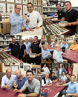 Cata de vinos de Alex Carles Nolla en Moros d´Alqueria Castelló