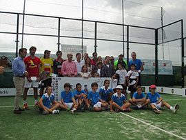Éxito total del reto tenis padel España vs Argentina en el Club de tenis Castellón