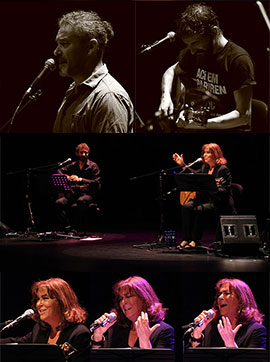 Mª del Mar Bonet, Tomàs de los Santos y Borja Penalba en Trovam!2014