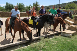 Vilafranca contará con la primera ruta homologada para caballos en la provincia de Castellón