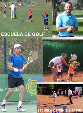 Sergio García y Roberto Bautista tutelarán y asesorarán las escuelas de golf y tenis del Club de Campo Mediterráneo