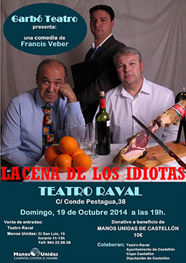 Representación teatral a beneficio de Manos Unidas en Castellón