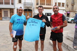Vilafranca recibe el Camino Solidario protagonizado por Victor Cerdà y Raúl Zurriaga