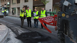 Trece calles de Castellón serán repavimentadas