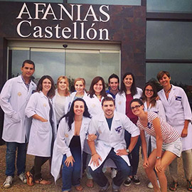 La Universitat Jaume I inicia con Afanias y Cruz Roja un programa pionero de prácticas para estudiantes de Medicina