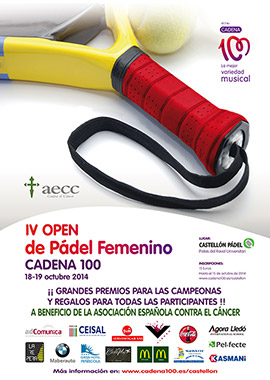 IV Torneo de pádel femenino de cadena 100