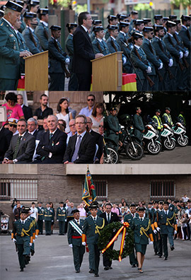 Festividad de la patrona de la Guardia Civil en Castellón