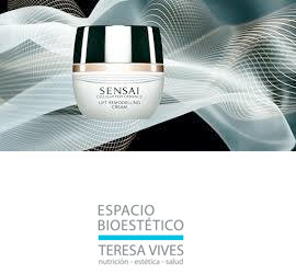 Demostración gratuita de tratamiento facial de productos Sensai en Espacio bioestético