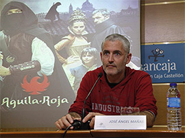 José Ángel Mañas en la Fundación Caja Castellón