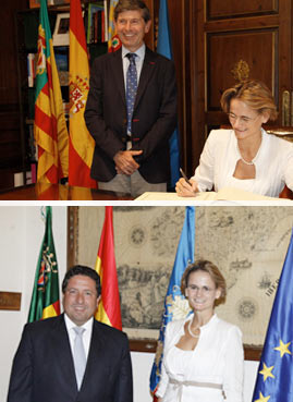 La embajadora de Hungría en España, Eniko Gyori, visita Castellón