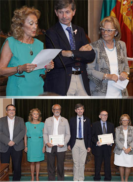 Acto de entrega de los premios del Concurso Literario del Consejo del Mayor