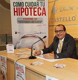 Jornada informativa sobre hipotecas el 27 de octubre en Castellón
