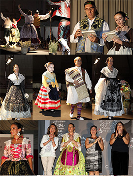 INDUMENTÀRIA 2014, II Mostra i Desfilada de roba tradicional  en Castellón