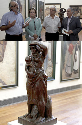Maternitat, pieza del trimestre en el Museo de Bellas Artes de Castellón