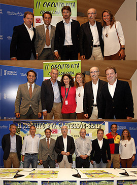 Presentación del  II Circuito WTA de Tenis femenino Castellón Spain