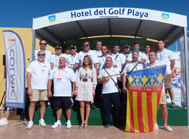 Inauguración del XLVI Campeonato de España  de Mar-Costa de Pesca