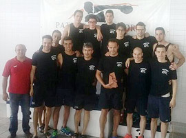 El equipo masculino del Club Natación Castalia Castellón asciende a Primera División Nacional