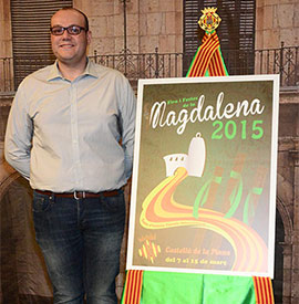 Manuel Escuder Gual, ganador del concurso de carteles de la Magdalena 2015