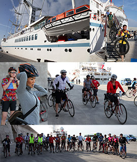 Tercera escala de un crucero de la naviera Windstar Cruises en Castellón