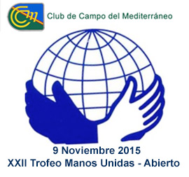 El próximo 9 de noviembre, el XXII Trofeo de Golf Manos Unidas en el Club de Campo Mediterráneo