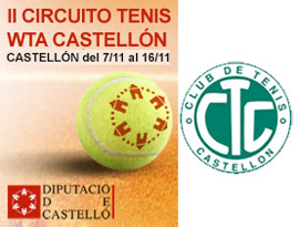 Comienza el Circuito WTA Castellón-Spain en el Club de Tenis Castellón