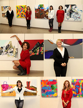 Exposición de pintura en Art Dam, 