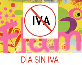 Jueves 13 de noviembre, día SIN IVA en Armario Flamenco