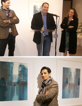 Inauguración en el Centre Cultural Melchor Zapata de Benicàssim de la exposición 