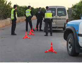 La policía local de Nules intensifica la vigilancia del campo para prevenir robos durante la campaña