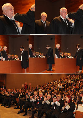 Acto de juramento o promesa de 36 nuevos abogados de Castellón