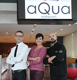 El restaurante aQua del Hotel Luz de Castellón recibe un Bib Gourmand de la Guía Michelín