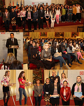 Entrega de los premios del concurso de redacción sobre violencia de género