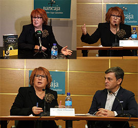 Rosa Villacastín presenta a La Princesa Paca en la Fundación Caja Castellón