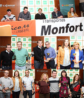 Entrega de premios en Castellón del VI Circuit Terrasfalt