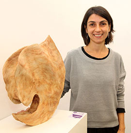 Ruth Cepedano, ganadora del XII Premio Nacional de Cerámica Ciudad de Castellón