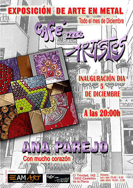 Exposición de Ana Parejo en el Café dels Artistes