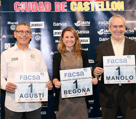 Presentación del dorsal del V Maratón Internacional Ciudad de Castellón