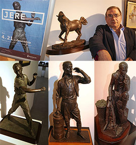 Exposición de escultura y pintura de Jere en Benicàssim