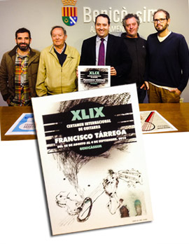 Santiago Piqueras gana el Concurso de Carteles de la XLIX edición del Tárrega