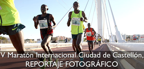 V Maratón Internacional Ciudad de Castellón, reportaje fotográfico