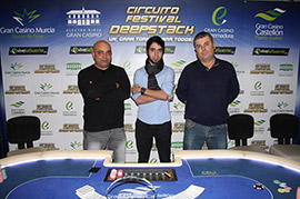 El Circuito Festival Deepstack 2014 acaba en el Gran Casino Castellón con el Team Pro formado para el 2015