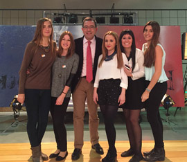 Un grupo de alumnas de Maestro de la UJI gana el certamen Educlips con un vídeo sobre la diversidad cultural