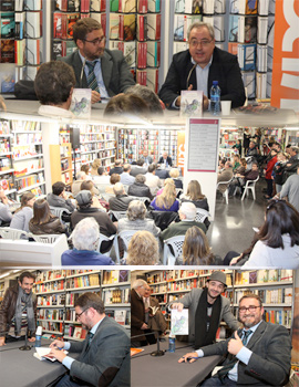 Pablo Sebastiá llenó Plácido Gómez en la presentación de `La Sonrisa de las iguanas´