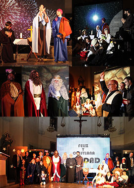 Tradicional Belén Viviente en la Concatedral de Santa María de Castellón