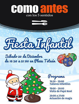 Fiesta Infantil en como antes Castellón