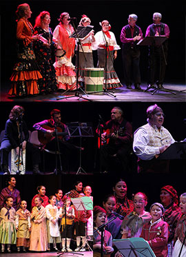 Concierto de villancicos regionales en el teatro Raval de Castellón