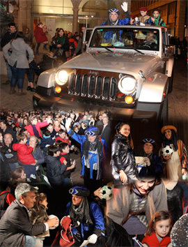 El Cartero Real llega a Castellón en JEEP