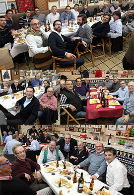 Tradicional cena del pavo de los Moros d´Alquería